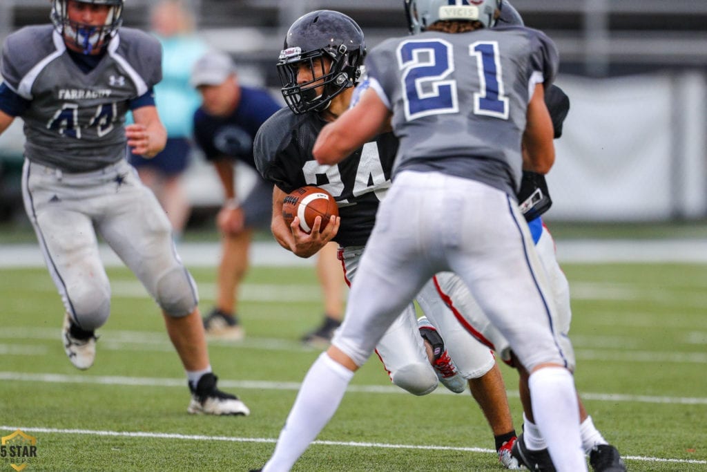 Central vs Farragut spring football 18 (Danny Parker)