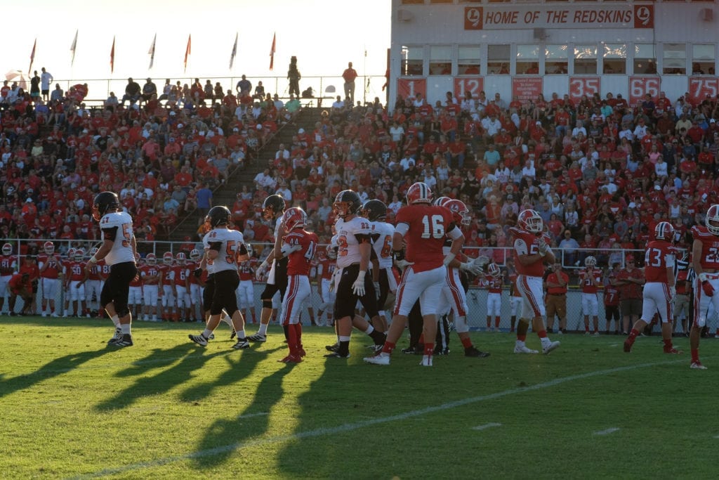 Loudon squares off against Lenoir in Loudon on Thursday, August 29, 2019.