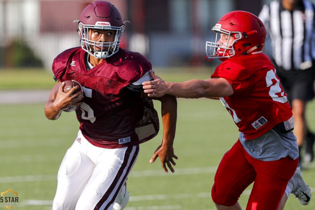 Halls vs Bearden scrimmage 23 (copyright Danny Parker)