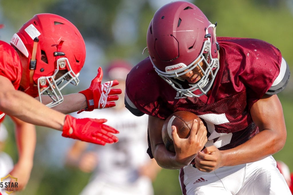 Halls vs Bearden scrimmage 39 (copyright Danny Parker)