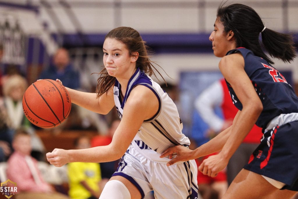 KNOXVILLE, Tenn. — 2019.12.17 - TSSAA District 2-AAA girls basketball