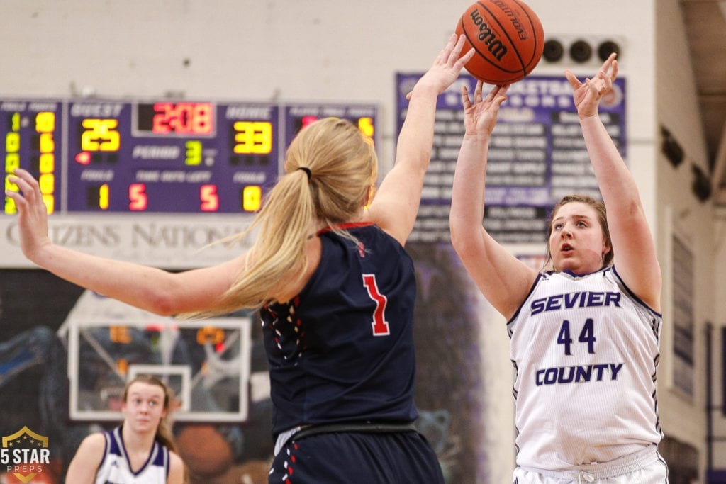 KNOXVILLE, Tenn. — 2019.12.17 - TSSAA District 2-AAA girls basketball