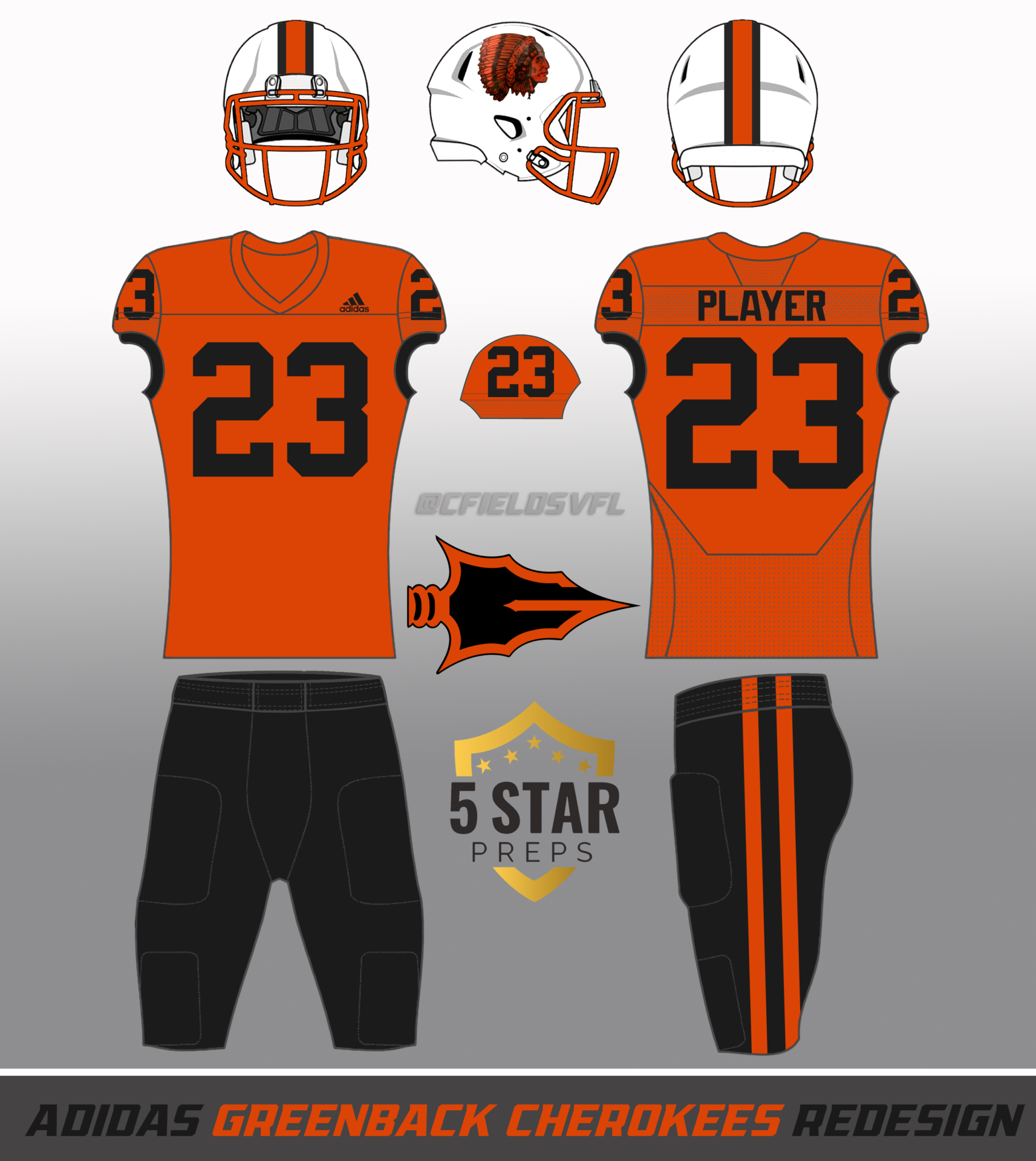 Greenback Rebrand throwback Five Star Preps