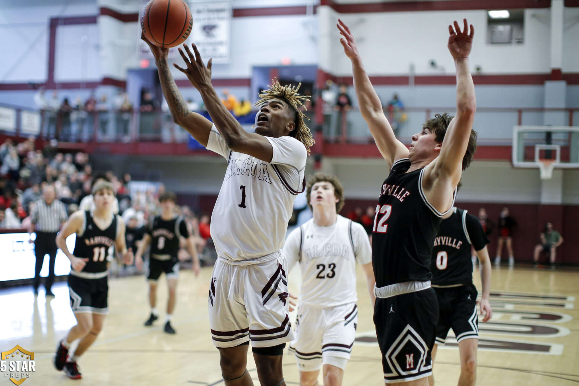 5STAR PHOTOS Maryville Rebels at Alcoa Tornadoes Friday, Feb. 11