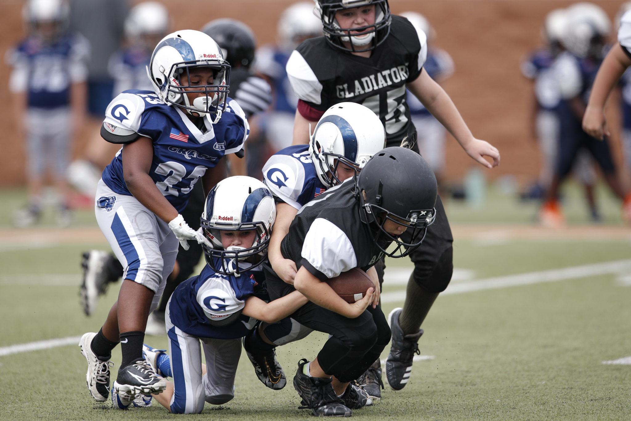 5STAR PHOTOS Morristown Gladiators vs. Grace Rams (8u Youth Game at