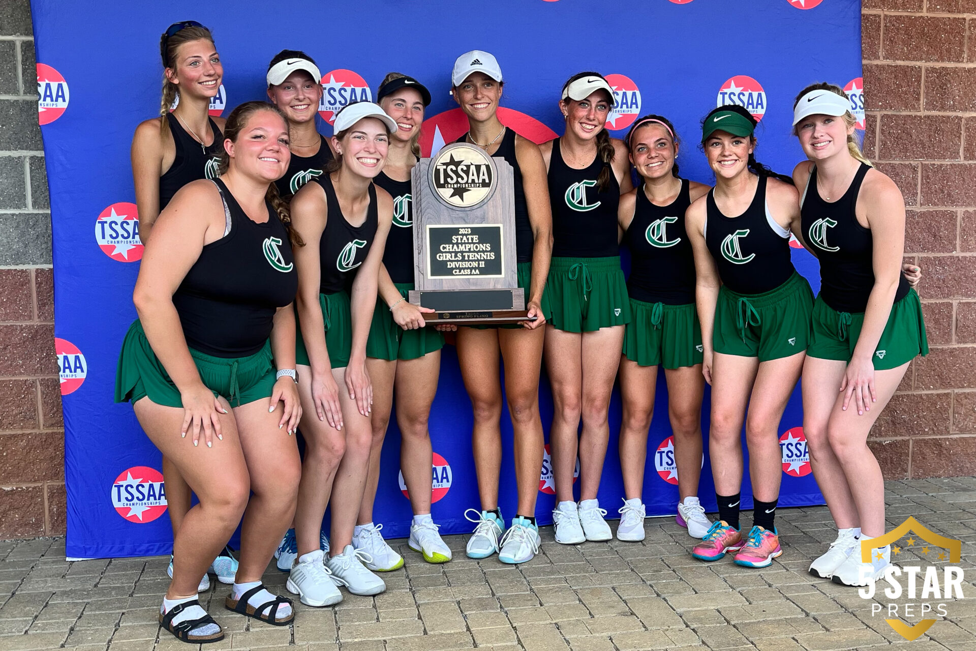 Knoxville Catholic Lady Irish tennis team 3peats as Division IIAA