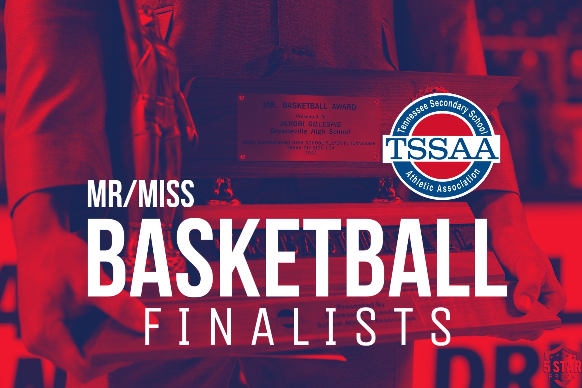 TSSAA announces 202324 Mr. and Miss Basketball Finalists Five Star Preps