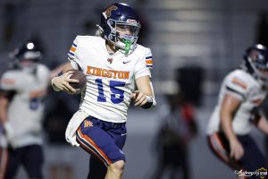 Luke Chadwick (Kingston): 4-5 passing, 96 yards, TD; 11 carries, 134 yards, 3 TDs