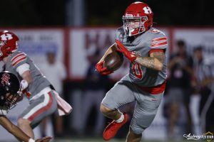 Brody Rogers (Halls): 8 catches, 130 yards, 2 TDs; rushing TD, 5 tackles, 2 INTs