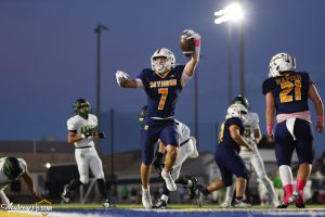 Josh Gilbert (Seymour): 5 touchdowns, 154 yards rushing in win over NVA