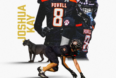 Joshua Kay is the 5Star Preps Defensive Underclassman of the Year, presented by Jeremy Cox/THRIVENT. (Graphic created by Logan Finn. Photos taken by Myah Wilson)