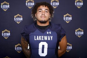 Maki Bell (Lakeway): 10 tackles, two sacks, two TFLs, 3 QB pressures in win at Pope John Paul II